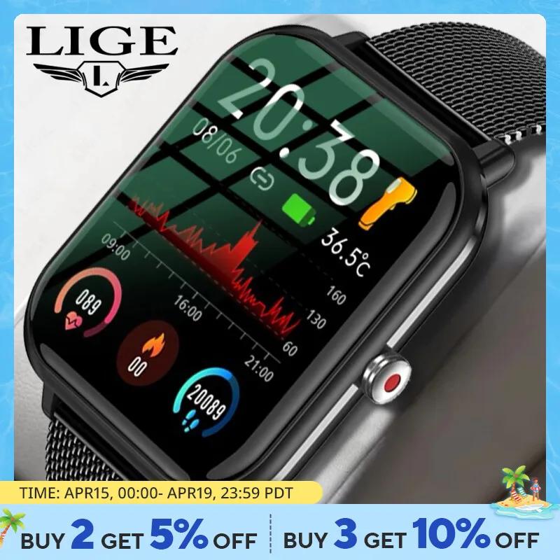 LIGE Ʈ ġ Ǯ ġ ũ  ƮϽ ġ, IP67  , ȵ̵ IOS Ʈ ġ , 2024 ǰ
